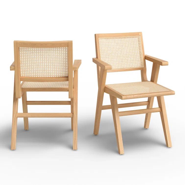 AllModern Atticus Cane Arm Chair & Reviews | Wayfair