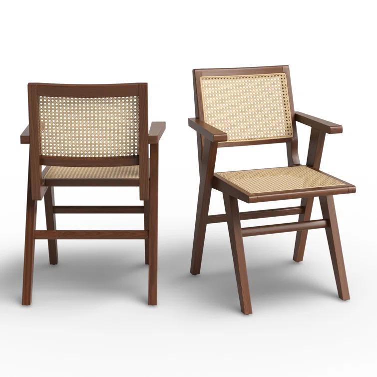 AllModern Atticus 18.10'' H Ash Armchair (Set of 2)