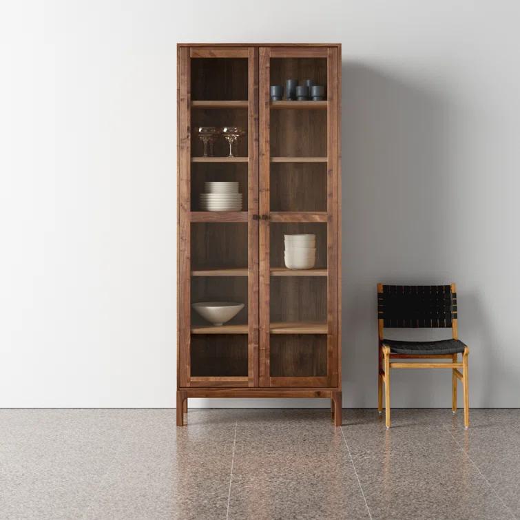 Cameron Curio Cabinet - Brown