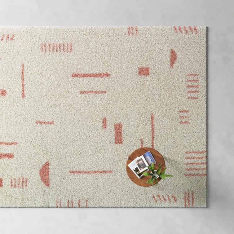 Morin White/Pink Rug