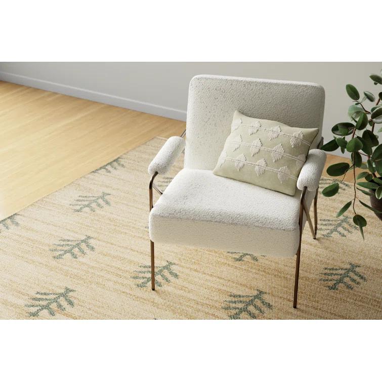 Erin Gates by Momeni Orchard Verdure Natural Hand Woven Wool and Jute Area Rug