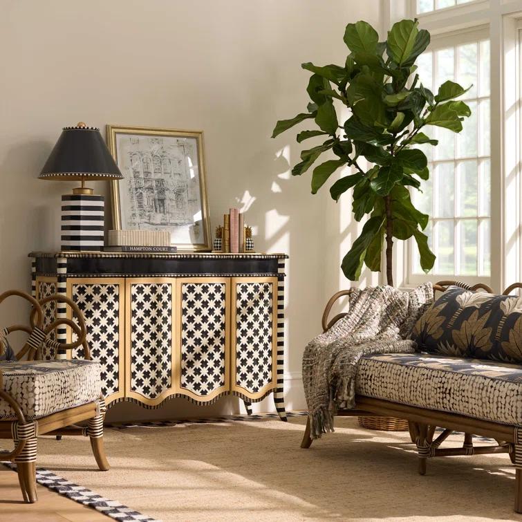 MacKenzie-Childs Check Jute Rug
