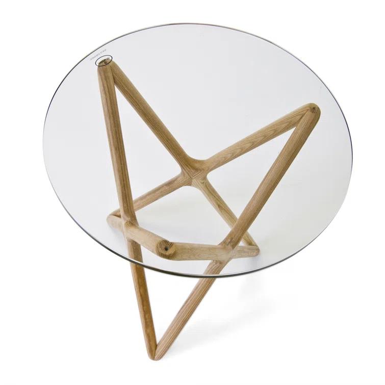 Lark Glass End Table