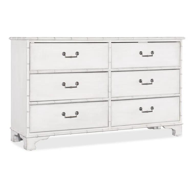 Hooker Furniture Charleston 64'' W 6 - Drawer Dresser