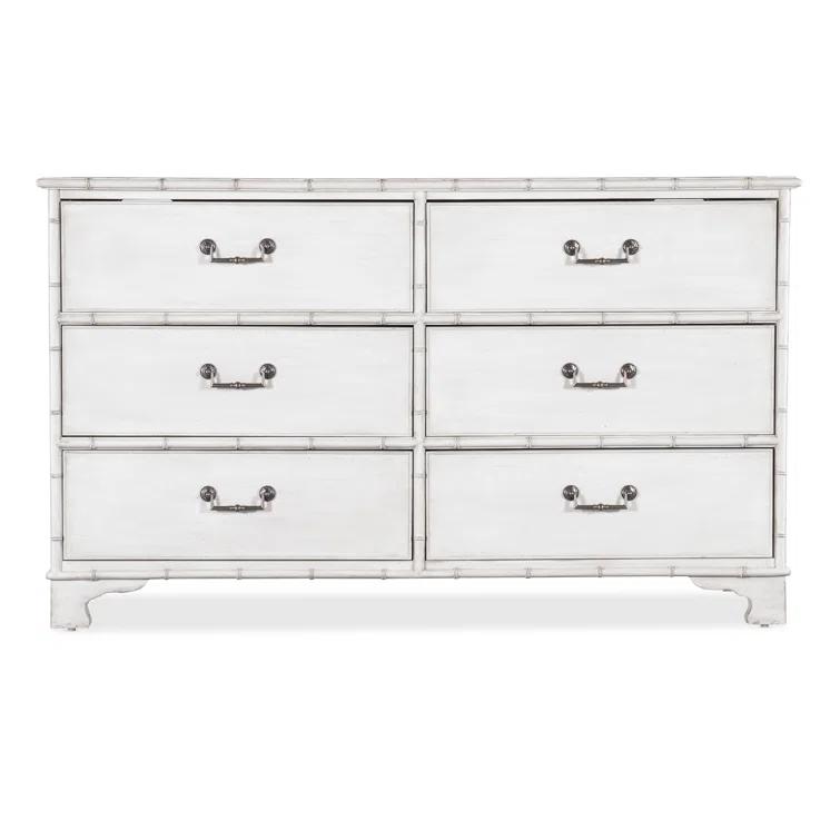 Hooker Furniture Charleston 64'' W 6 - Drawer Dresser
