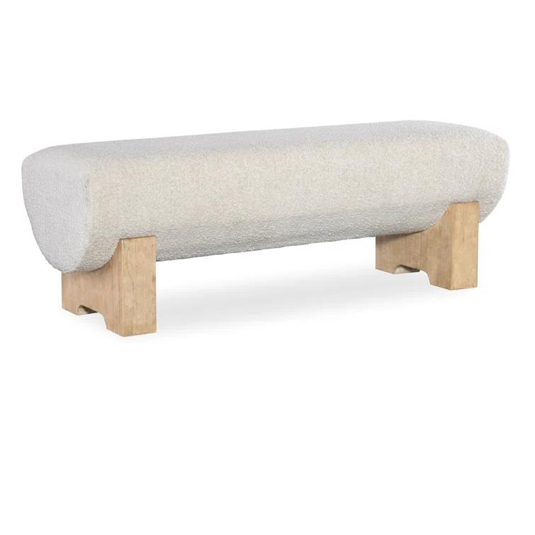 Hooker Furniture Retreat Polyester Blend Upholstered Bench