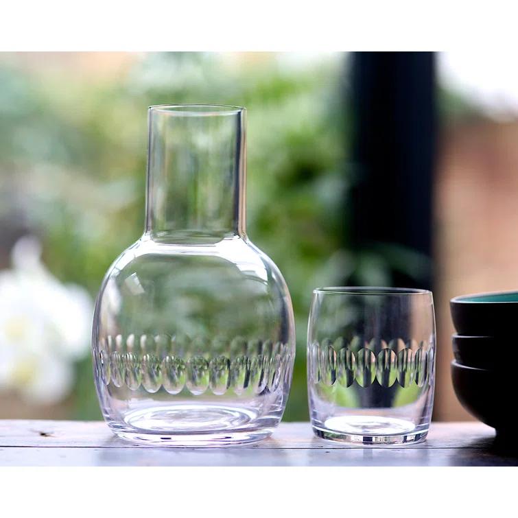 2 - Piece Crystal Carafe Set