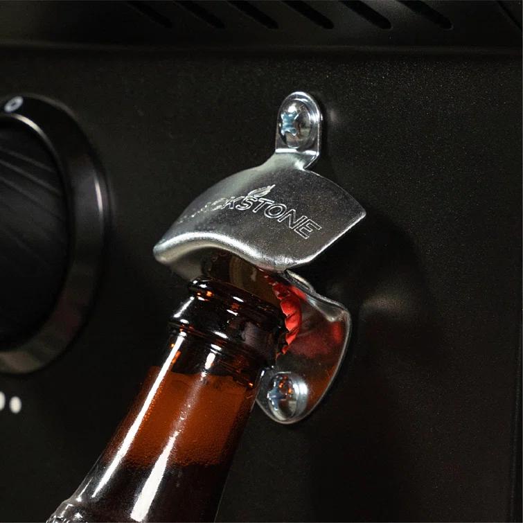 Blackstone 4-Burner 36" Omnivore Griddle with Hood and Extendable Side Shelves