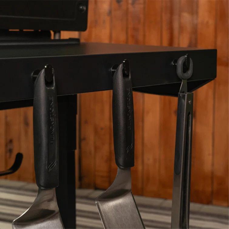 Blackstone 4-Burner 36" Omnivore Griddle with Hood and Extendable Side Shelves