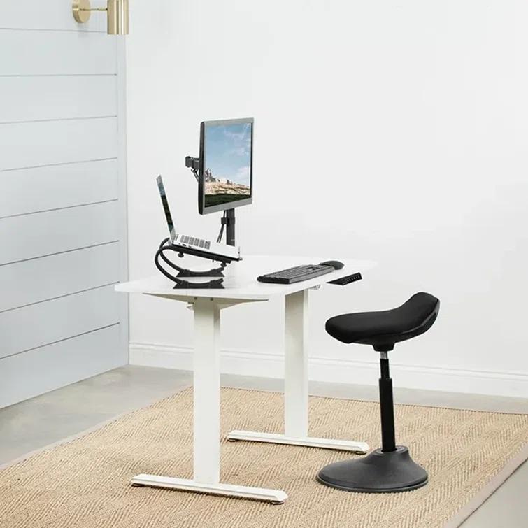 VIVO Electric 44"x 24" Sit Stand Desk, Height Adjustable Workstation (E144B series)