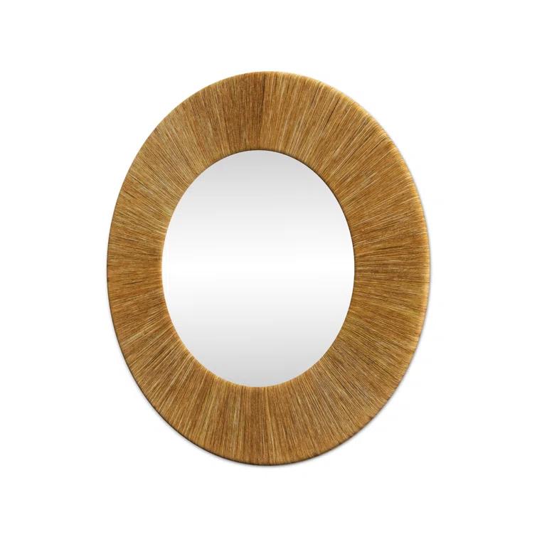 Cecil Rope Flat Wall Mirror