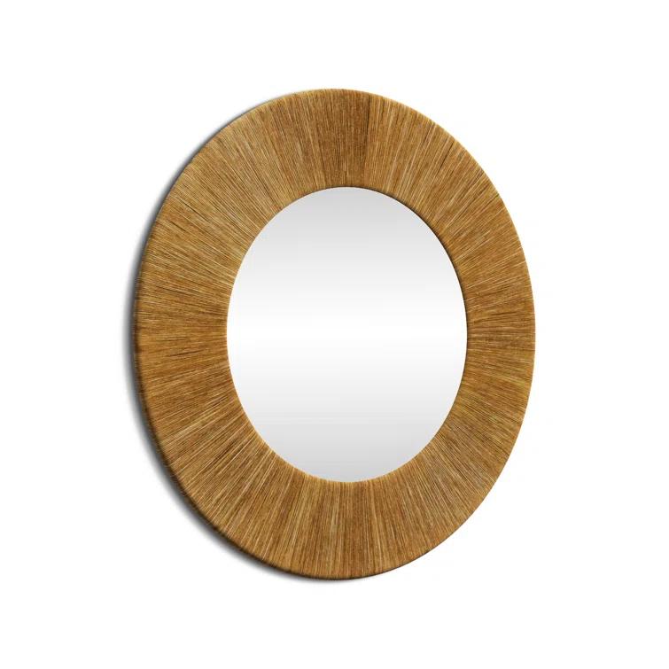 Cecil Rope Flat Wall Mirror