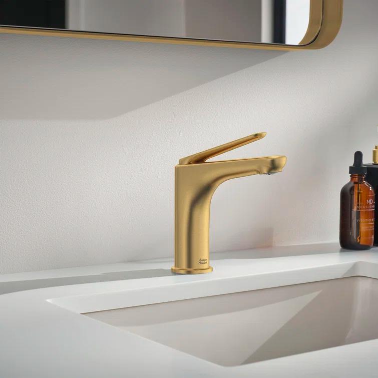 American Standard 7105121.GN0 Studio S Single-Hole Single-handle Bathroom Faucet with Drain Assembly
