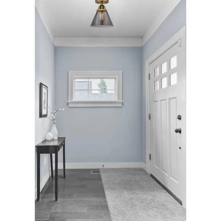 Glass Semi Flush Mount