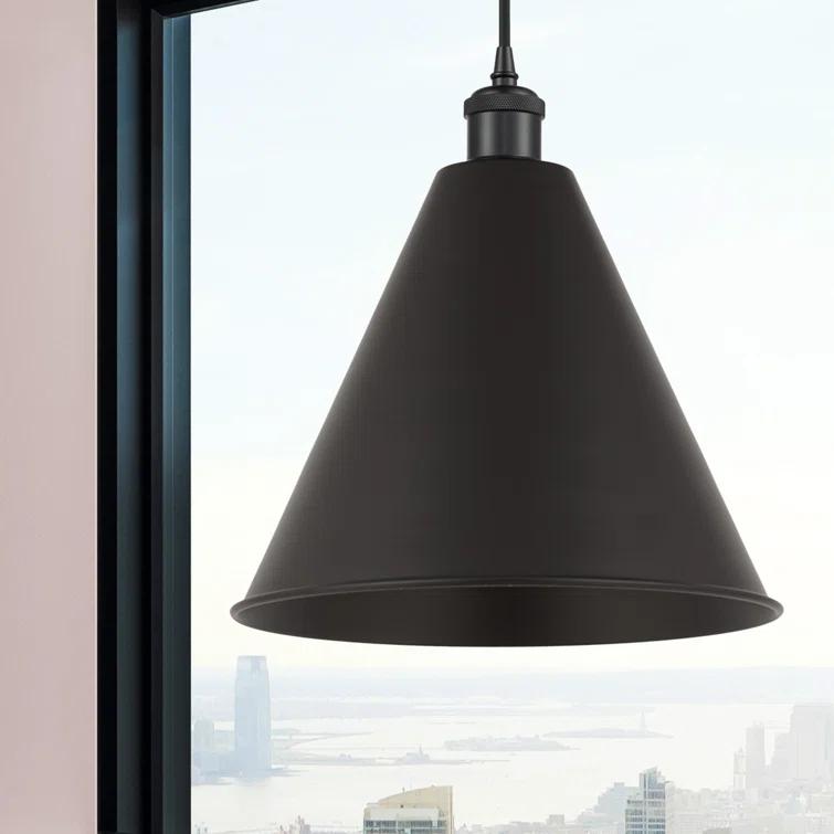 Ballston Cone 1 - Light Single Drop Pendant Pendant