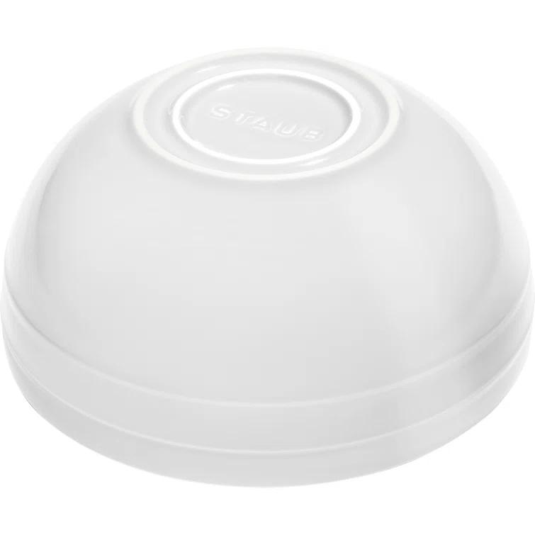 Staub White 2-Piece Nested Serve Bowl Set