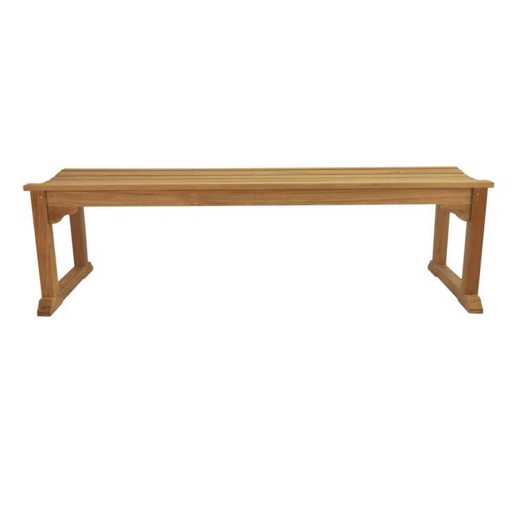 Mason Teak Outdoor Bench