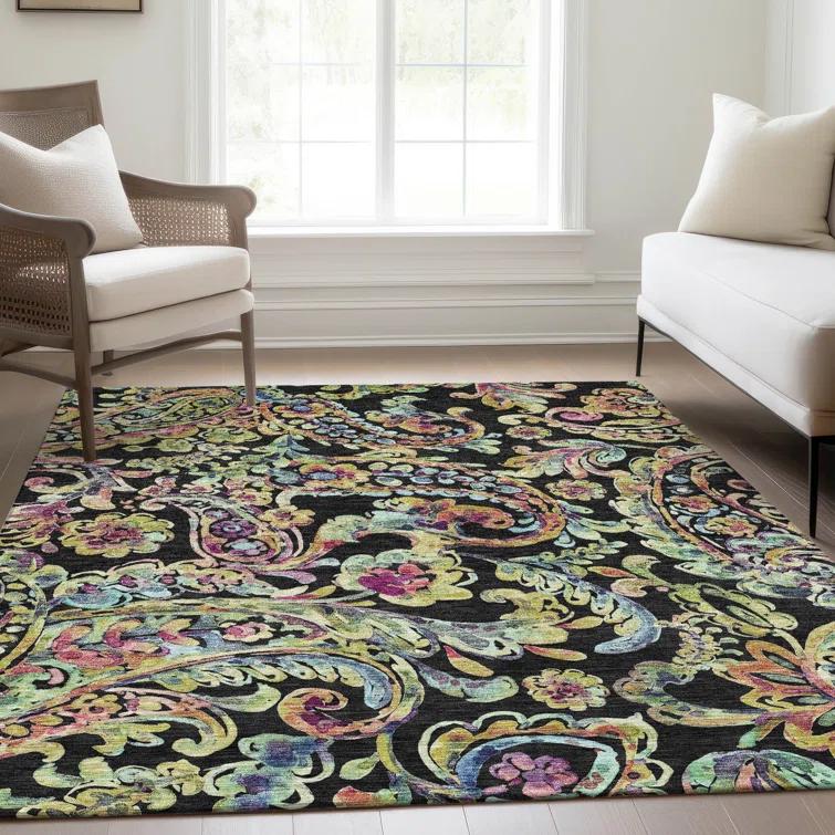 Shoifet Paisley Indoor / Outdoor Rug