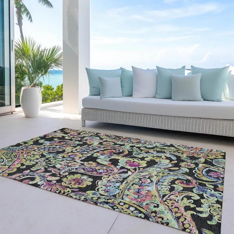 Shoifet Paisley Indoor / Outdoor Rug