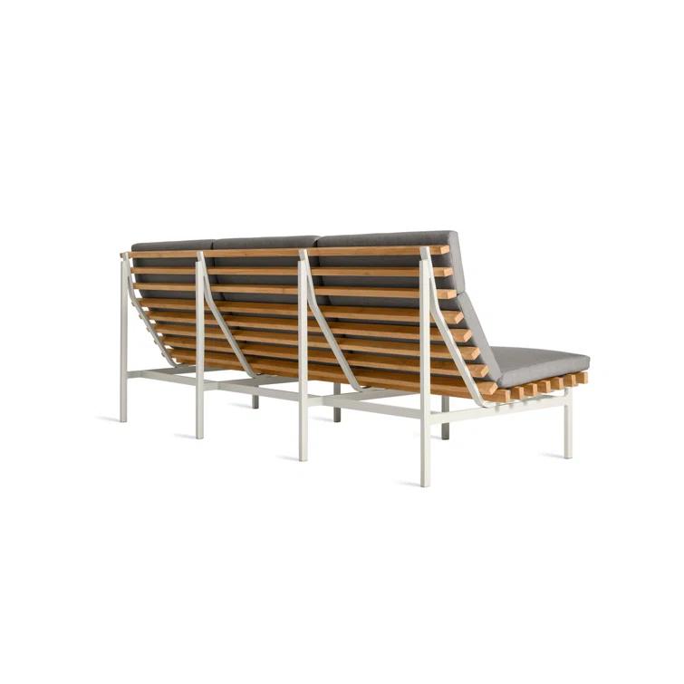 Perch 88'' Powder Coated Aluminum Outdoor Sofa