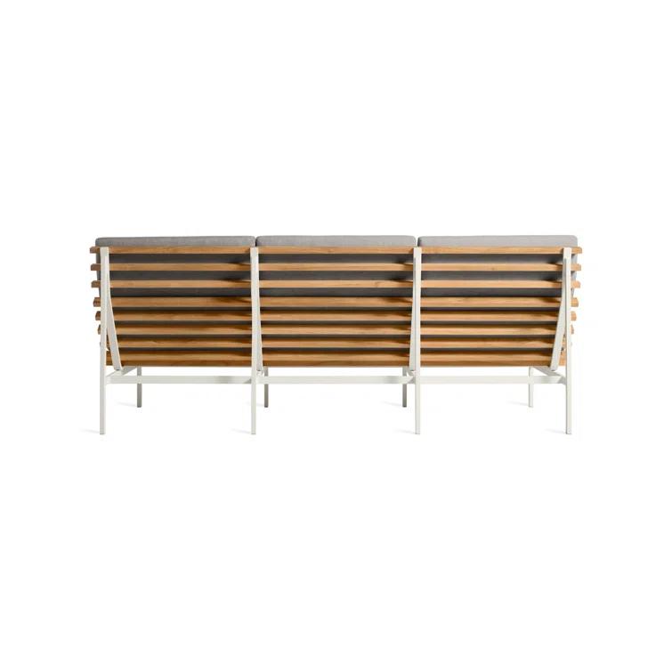 Perch 88'' Powder Coated Aluminum Outdoor Sofa