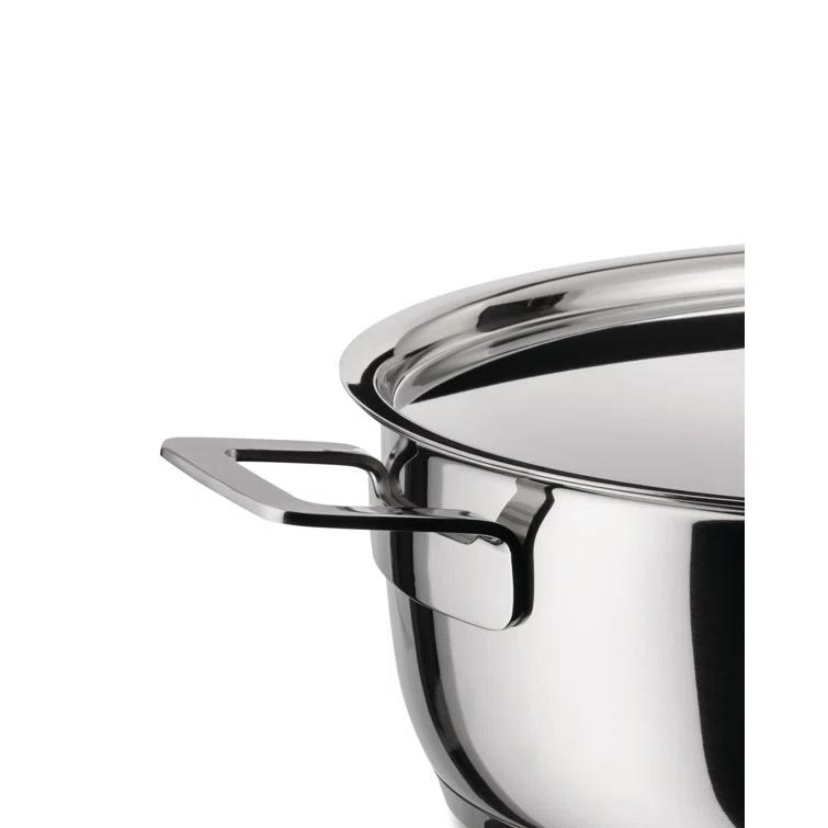 Alessi Pots&Pans Low Casserole with Two Handles
