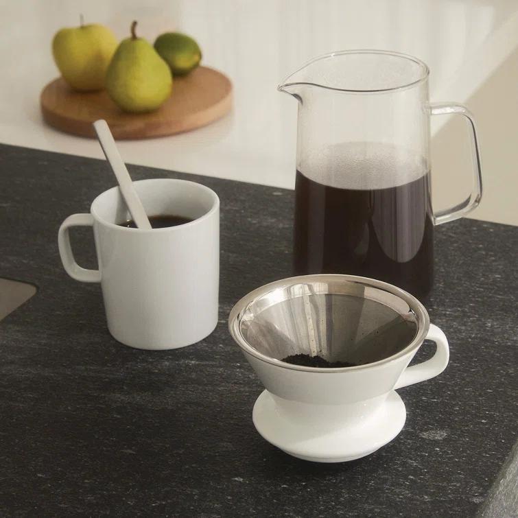 Alessi Slow Stainless Steel Manual Blade Coffee Grinder