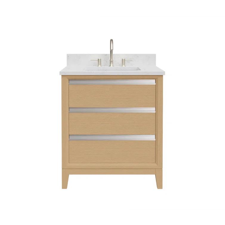 30 Single Bathroom Vanity with Top