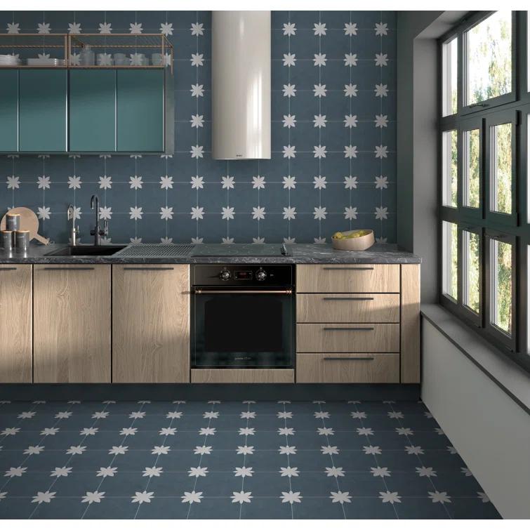 Sunwings 9'' x 9'' x 4mm SPC Peel & Stick Floor Tile Luxury Vinyl Flooring