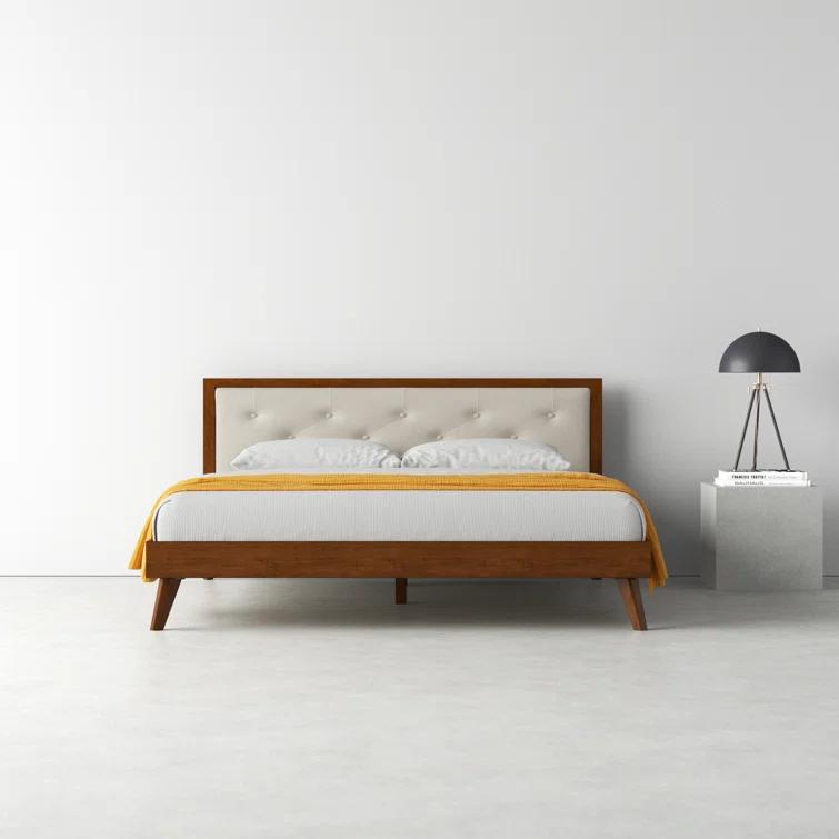 Rayford Tufted Low Profile Platform Bed