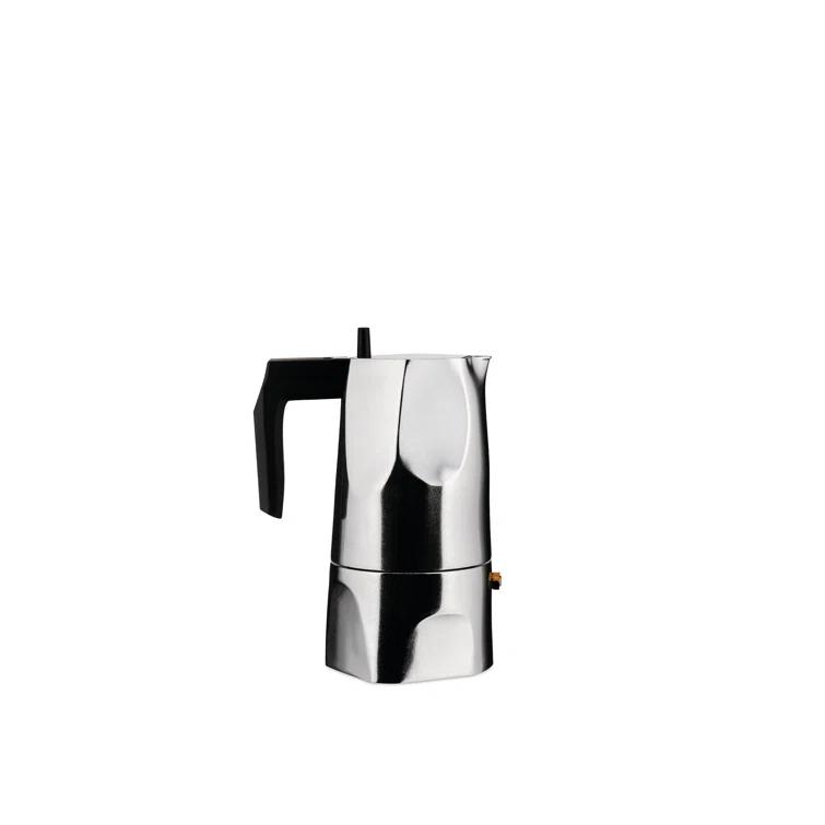 Alessi Alessi Ossidiana Stovetop Espresso Maker