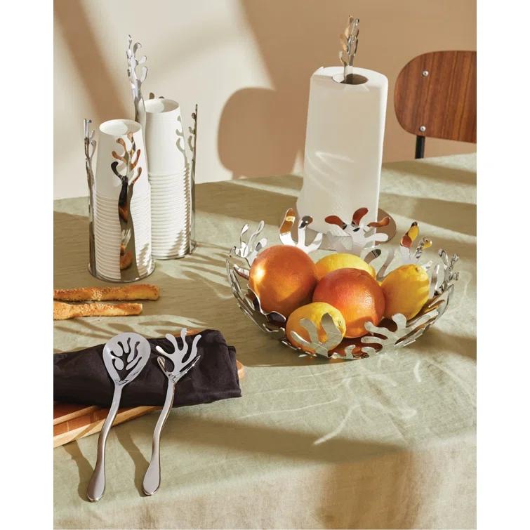 Alessi Mediterraneo Fruit Holder Stainless Steel / Cm 25 || Inch 9¾"