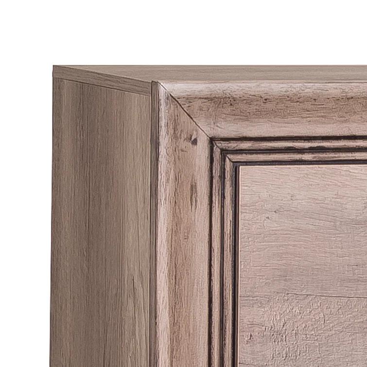 Eleora Upholstered Bed, Dresser & Mirror, Night Stand