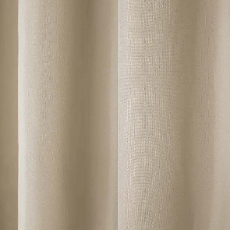 Cabana Solid Heavyweight Indoor Outdoor Curtains