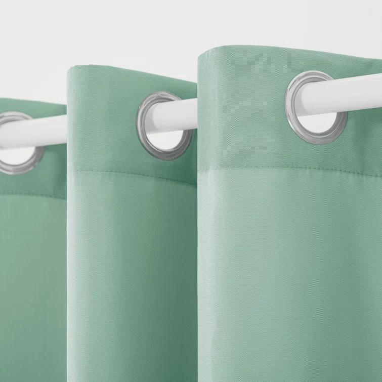Cabana Solid Heavyweight Indoor Outdoor Curtains