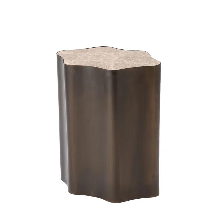 Signature III Marble Top End Table