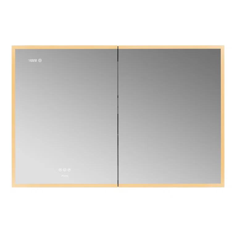 Ancerre Designs Pagani LED Mirror Medicine Cabinet With Defogger, Dimmer, Magnifier & USB Outlet