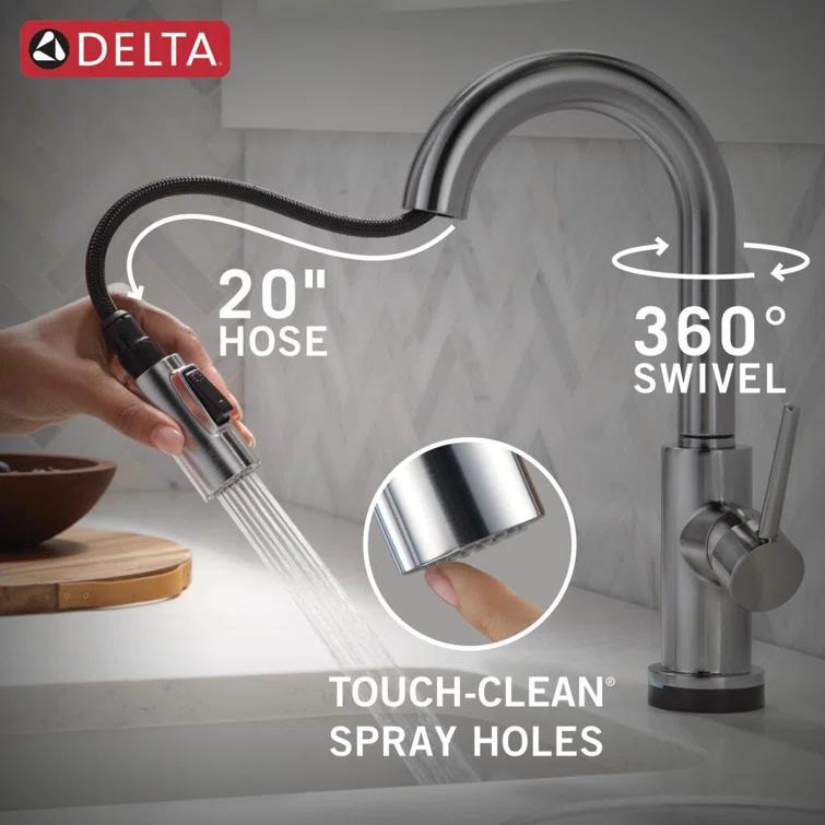 Trinsic Pull Down Touch Bar Faucet