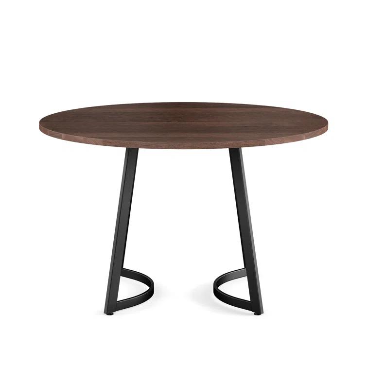 Joelle 5 - Piece Solid Wood Top Double Pedestal Dining Set