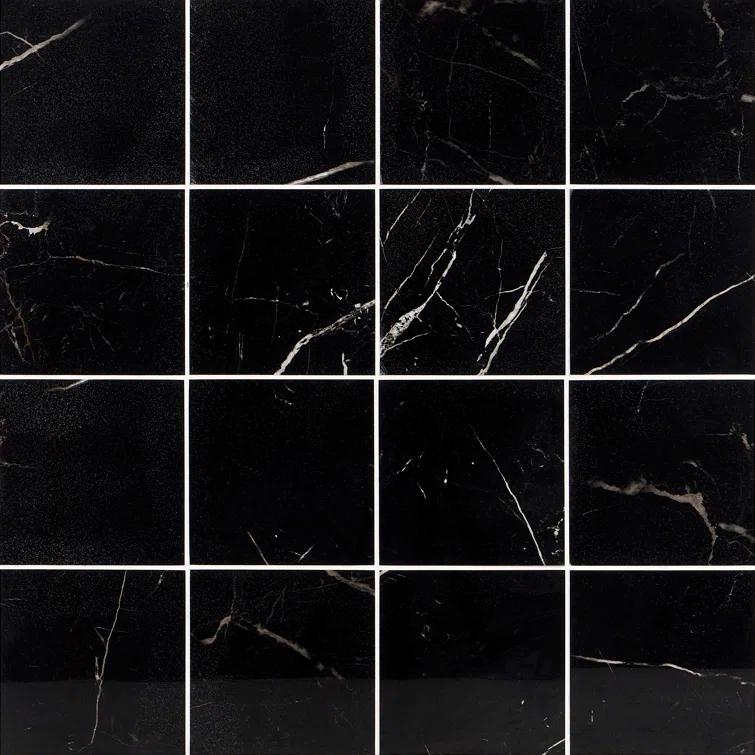 Marmo 6" x 6" Porcelain Marble Look Floor & Wall Tile