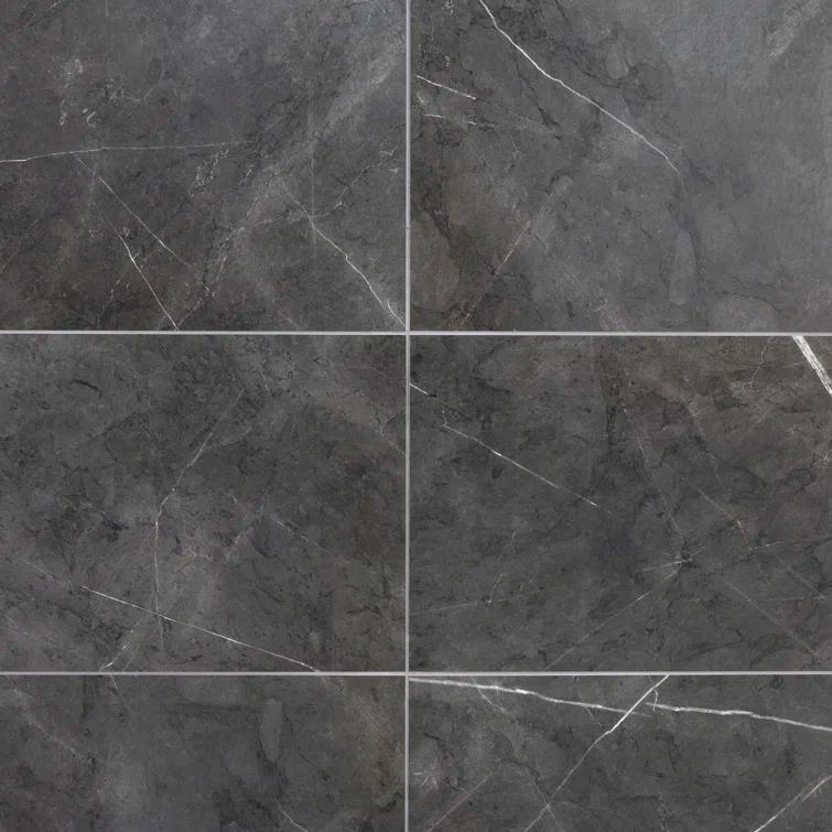 Bond Tile 12" x 24" Porcelain Marble Look Wall & Floor Tile