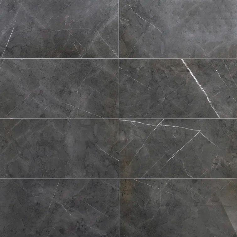 Bond Tile 12" x 24" Porcelain Marble Look Wall & Floor Tile