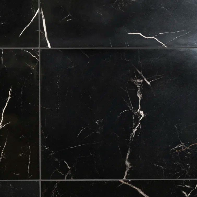 Bond Tile 12" x 24" Porcelain Marble Look Wall & Floor Tile