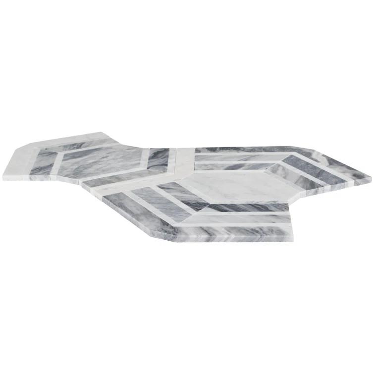 Bond Tile Tenor Marble Random Mosaic Wall & Floor Tile