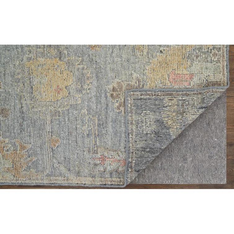 Grafton Transitional Floral & Botanical Blue/Gray/Yellow Area Rug