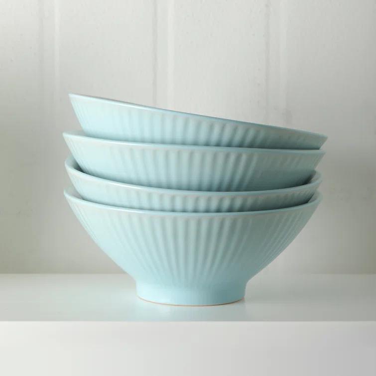 Christian Siriano Lustra 32 Piece Stoneware Dinnerware Set - Service for 8 (Set of 32)