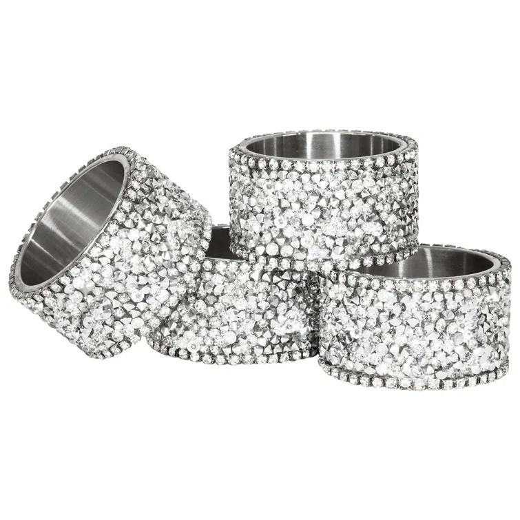 Sparkles Home Luminous Napkin Ring Set & Reviews | Wayfair