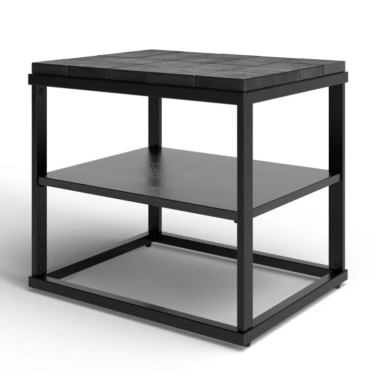 Ken Solid Wood End Table