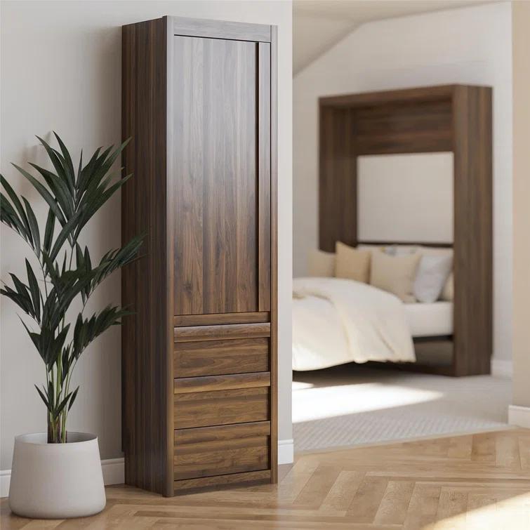 Paramount Armoire Wardrobe Storage Cabinet with Drawers
