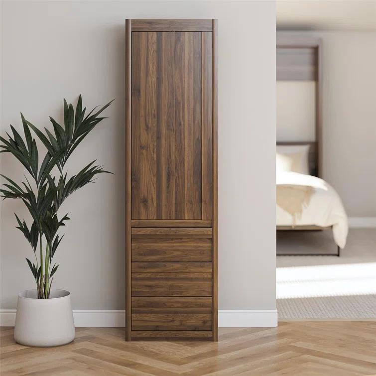 Paramount Armoire Wardrobe Storage Cabinet with Drawers